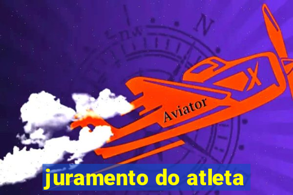 juramento do atleta